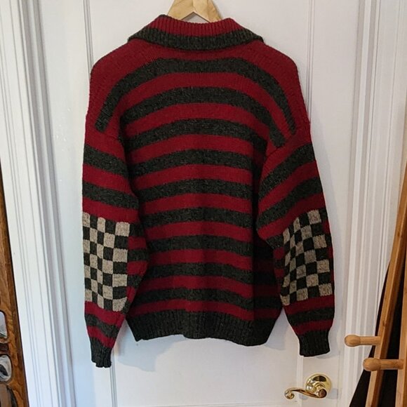 Perry Ellis cardigan, double-breasted, wool - Picture 2 of 5